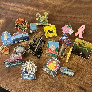 Vintage Travel Pins